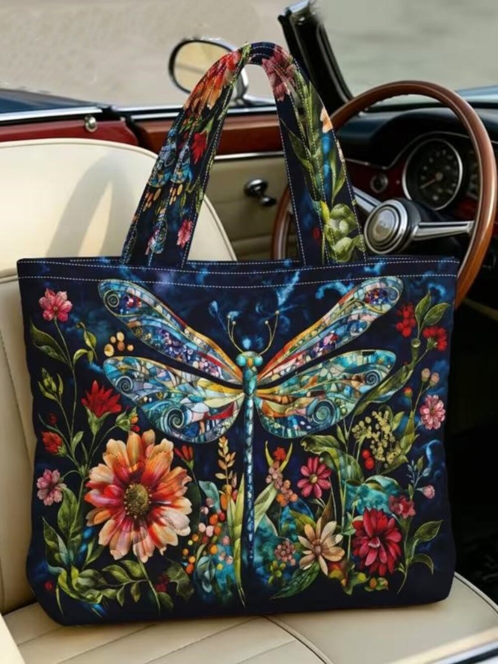 QUILTED GARDEN TOTE